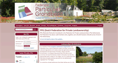 Desktop Screenshot of grondbezit.nl